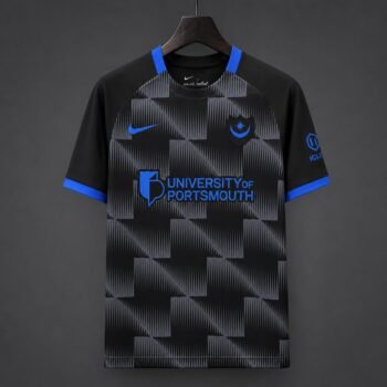 Portsmouth Third Black Jersey 2026/27 Home Jersey - Image 1