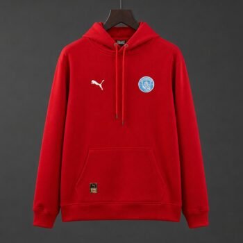 Manchester City FC Home Red Hoodie 9 Colors 2026/27 Home Jersey - Image 1