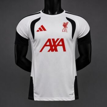 Player 2627 Liverpool White Training Jersey Home Jersey - Image 1