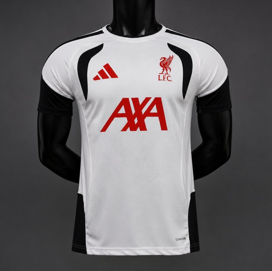 Player 2627 Liverpool White Training Jersey Home Jersey