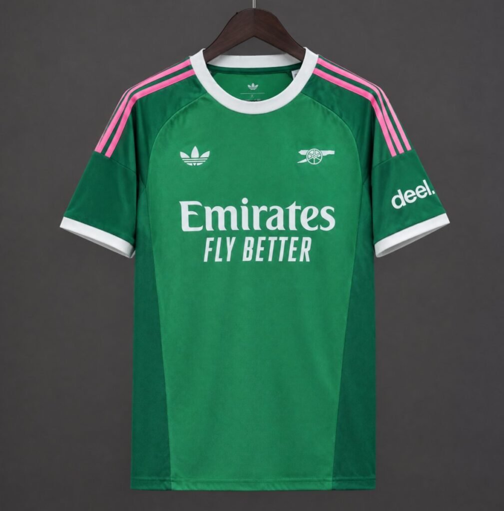 Arsenal Green Goalkeeper Jersey 2026/27 Home Jersey