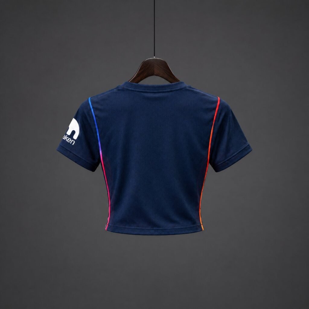Tottenham Hotspur Away Navy Blue Women Crop Jersey 2026/27 Home Jersey