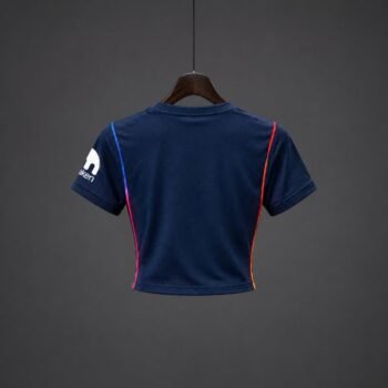 Tottenham Hotspur Away Navy Blue Women Crop Jersey 2026/27 Home Jersey - Image 2
