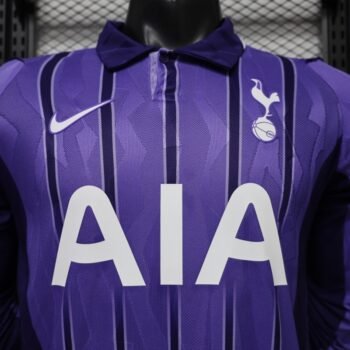 Player 2627 Tottenham Hotspur FC Third Purple Long Sleeve Jersey Home Jersey - Image 3