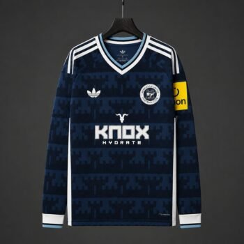 Newcastle United Away Navy Blue Long Sleeve Jersey 2026/27 Home Jersey - Image 1
