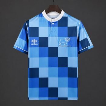 Retro 8790 Derby County Home Jersey Home Jersey - Image 1