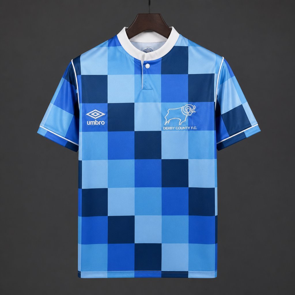 Retro 8790 Derby County Home Jersey Home Jersey