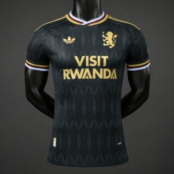 Player 2627 Aston Villa FC Away Black Jersey Home Jersey - Image 1
