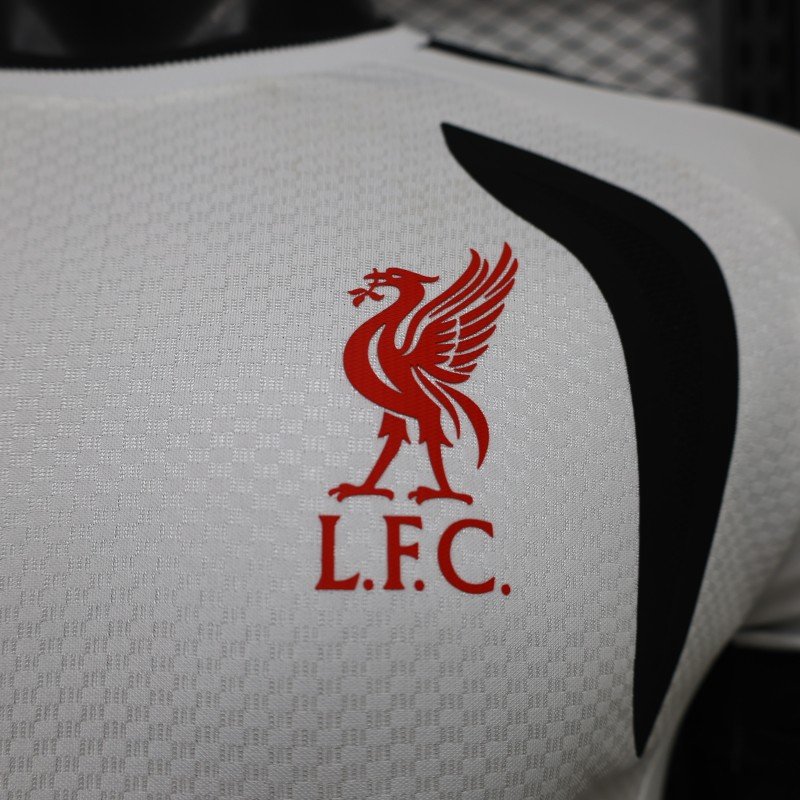 Player 2627 Liverpool White Training Jersey Home Jersey