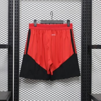 Player 2627 Manchester United Red Shorts Home Jersey - Image 3