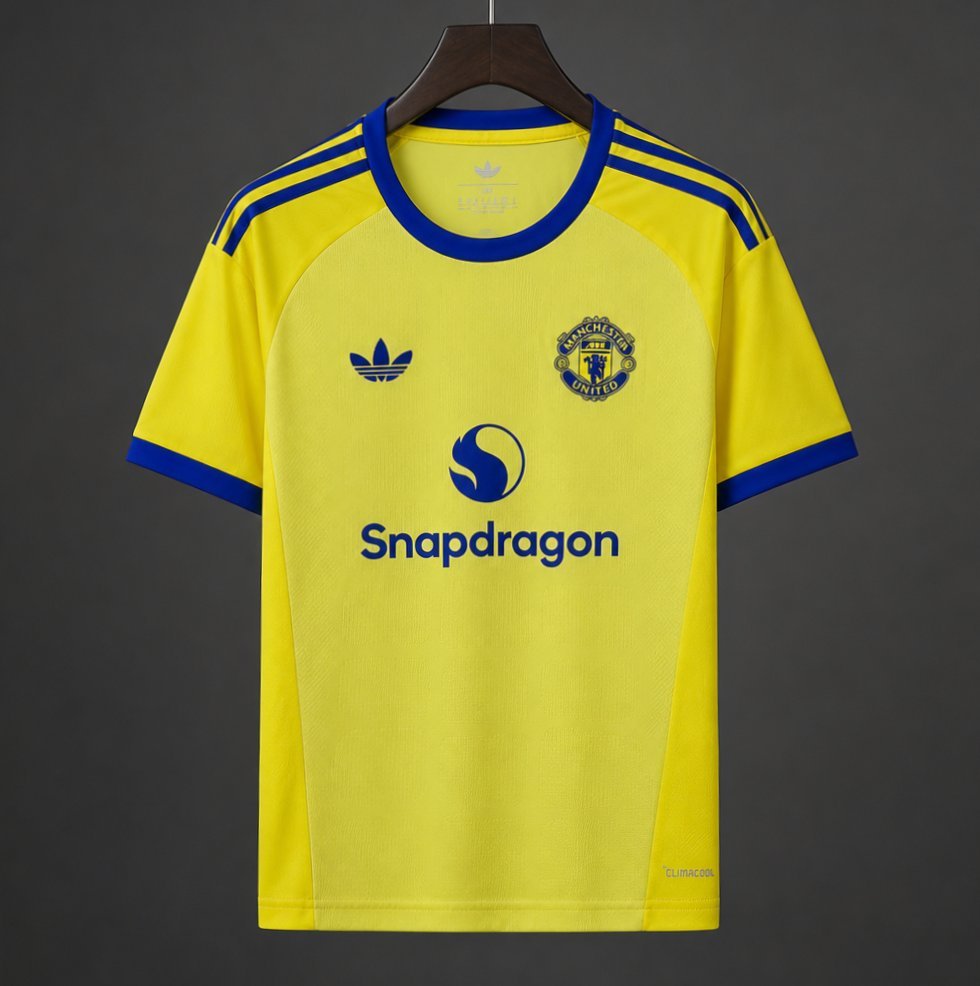 Manchester United Yellow Goalkeeper Jersey 2026/27 Home Jersey