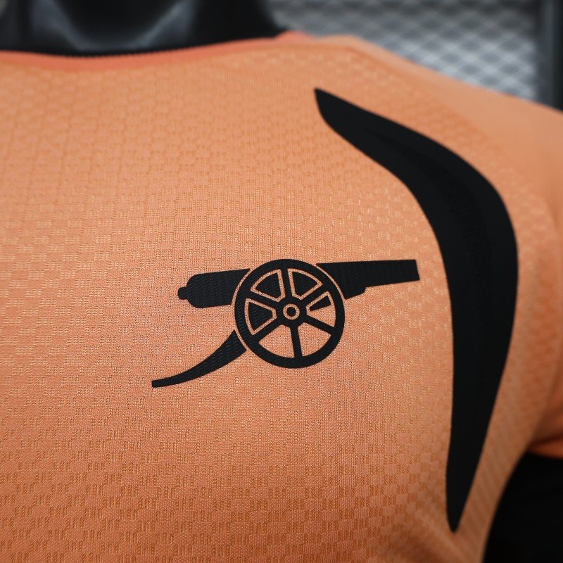 Player 2627 Arsenal FC Home Orange Jersey Home Jersey