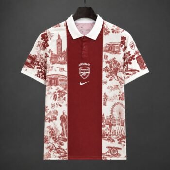 Arsenal x Dior Red Special Edition Jersey 2026/27 Home Jersey - Image 1