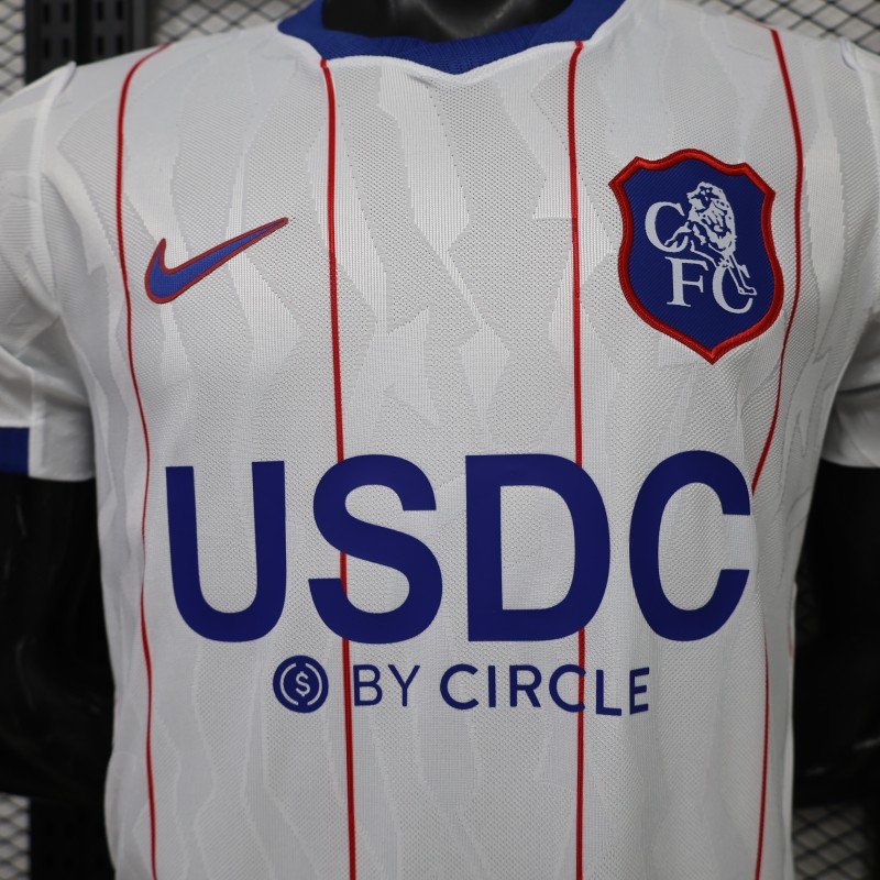 Player 2627 Chelsea FC Third Jersey With Sponsor Home Jersey