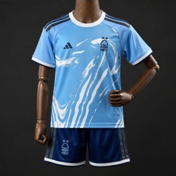 Kids Nottingham Forest Third Blue Jersey 2026/27 Home Jersey - Image 1