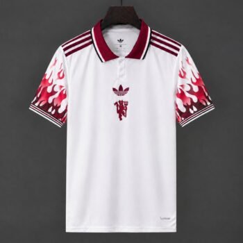 Manchester United Training Flame White Jersey 2026/27 Home Jersey - Image 1