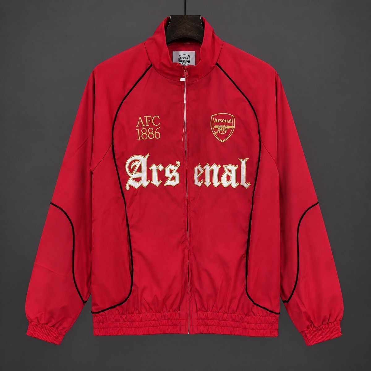 Arsenal Red Full Zipper Windbreaker 2026/27 Home Jersey - Image 1