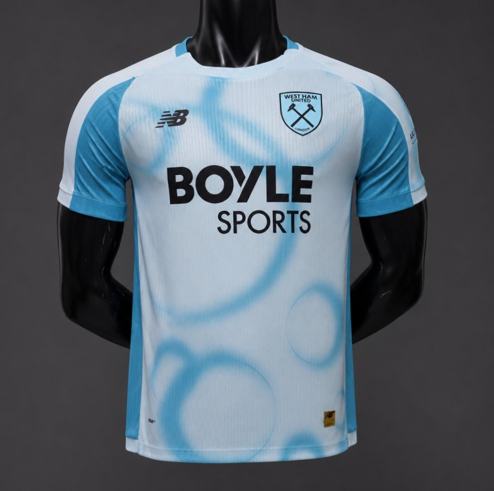 Player 2627 West Ham United FC Third Jersey Home Jersey