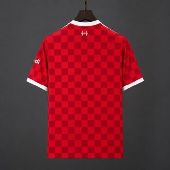 Liverpool Home Red Checkerboard Jersey 2027/28 Home Jersey - Image 2