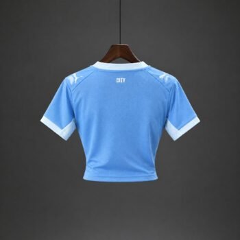 Manchester City Home Blue Women Crop Jersey 2026/27 Home Jersey - Image 2