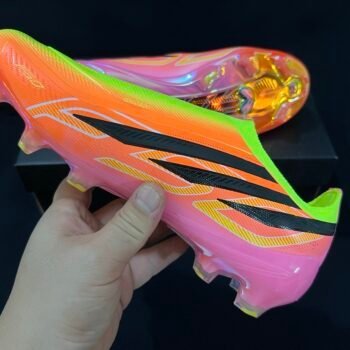 Adidas F50 Elite Laceless FG - Solar Orange - Image 4