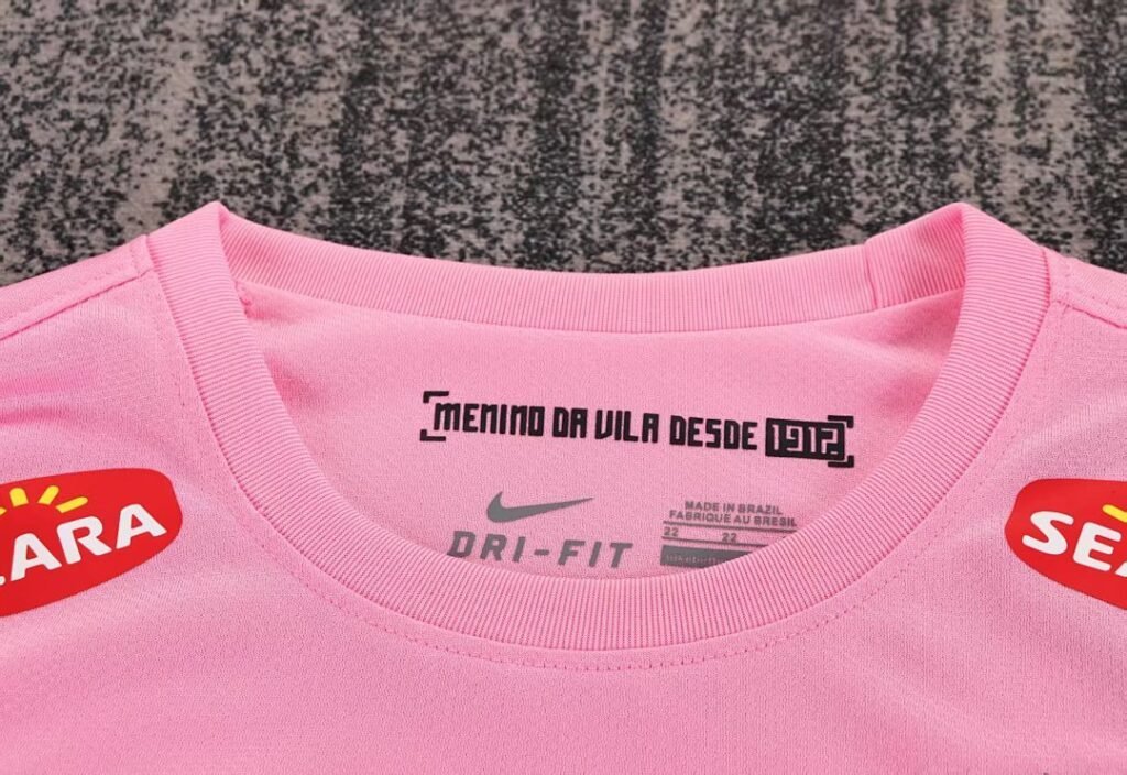 Santos Pink Special Edition 2013 Kids Home Long Sleeve Kit