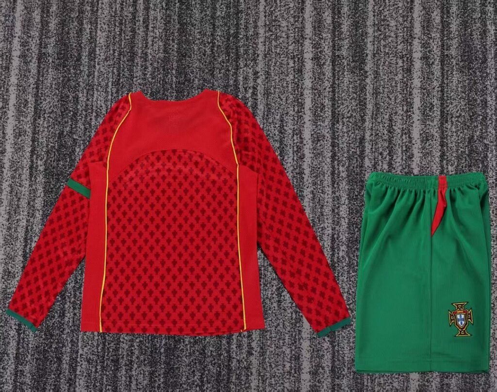 Portugal 2004 Kids Home Long Sleeve Kit