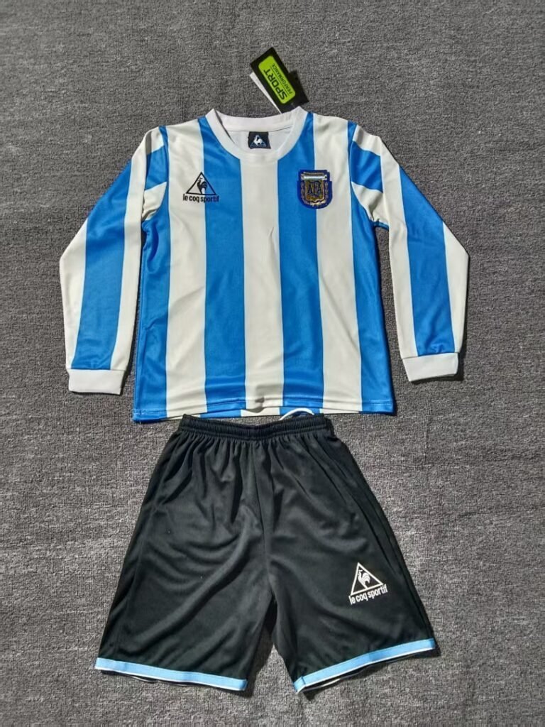 Argentina 1998 Kids Home Long Sleeve Kit