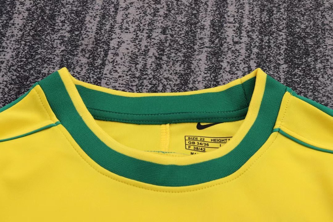 Brazil 1998 Kids Home Long Sleeve Kit - Image 4
