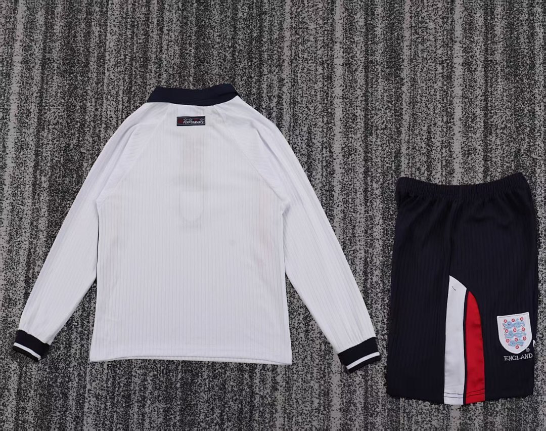 England 1998 Kids Home Long Sleeve Kit - Image 3