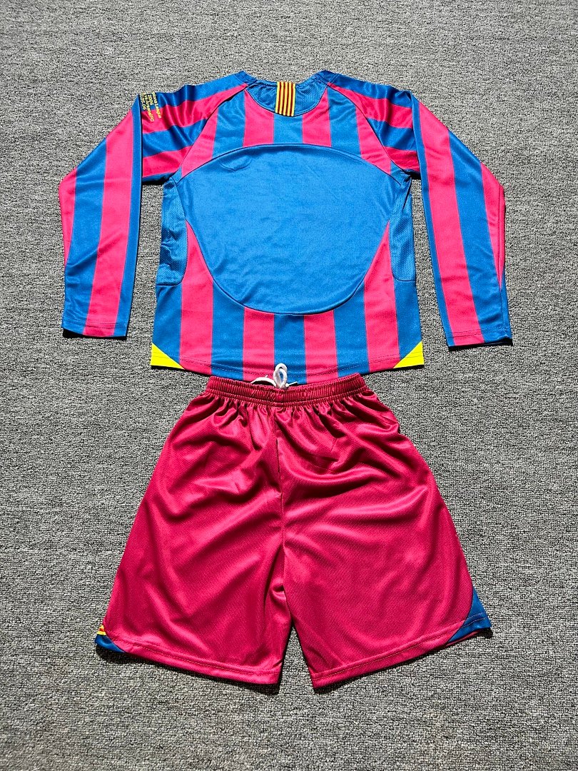 Barcelona 0506 Kids Home Long Sleeve Kit - Image 3