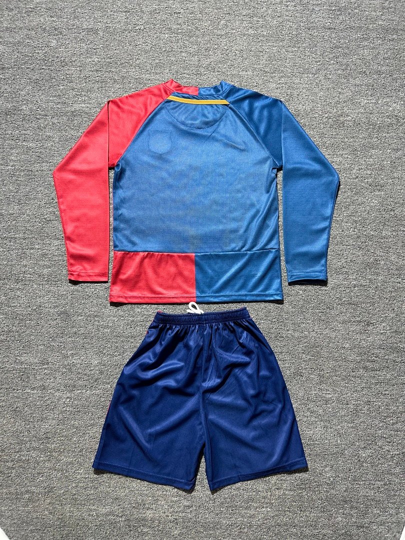 Barcelona 0809 Kids Home Long Sleeve Kit - Image 3