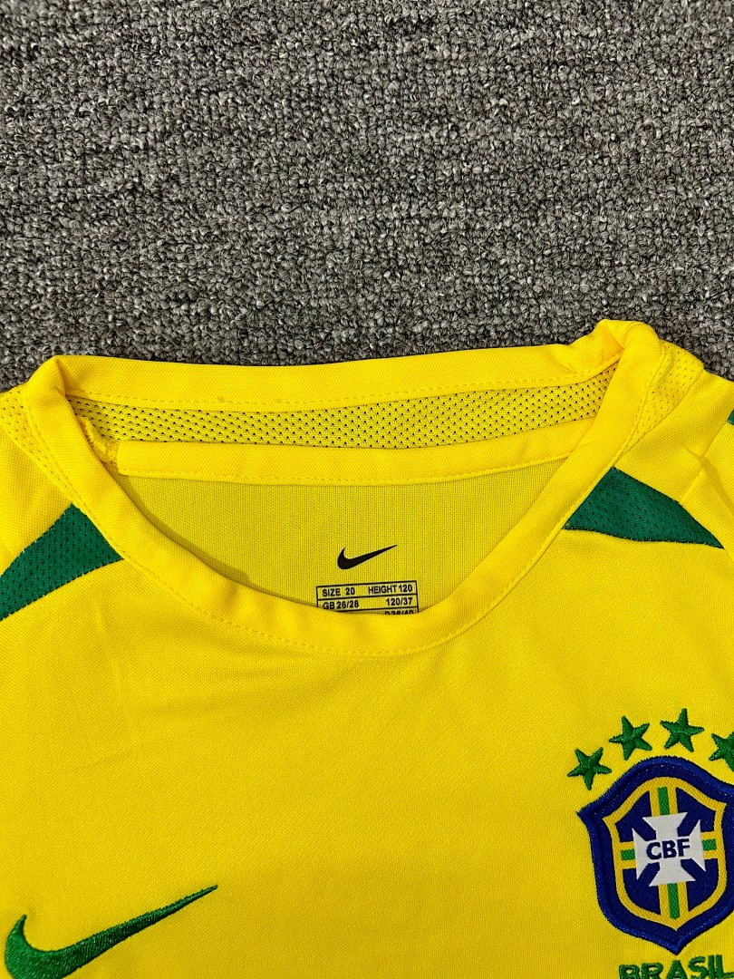 Brazil 2002 Kids Home Long Sleeve Kit - Image 4