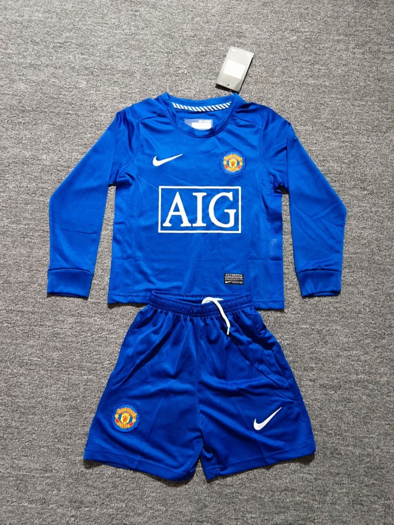 Manchester United 2008/09 Third Long Sleeve Retro Jersey - Image 1