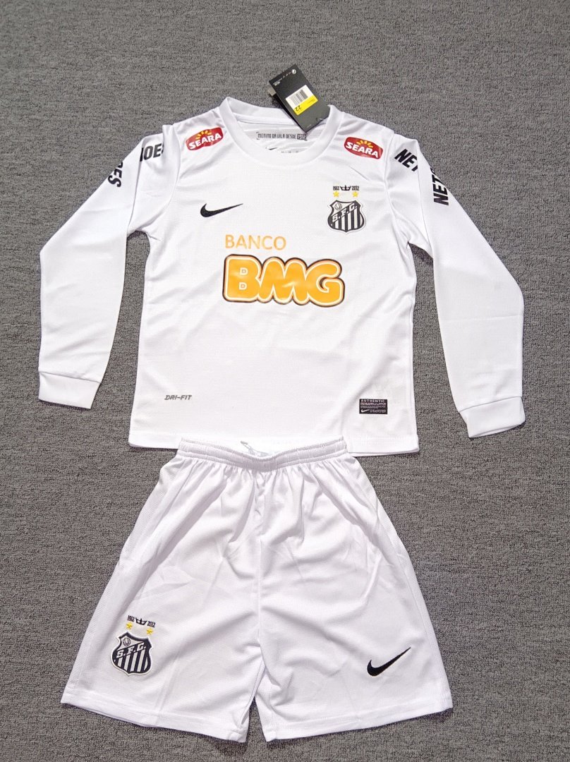 Santos 2012/13 Home Long Sleeve Retro Jersey - Image 1