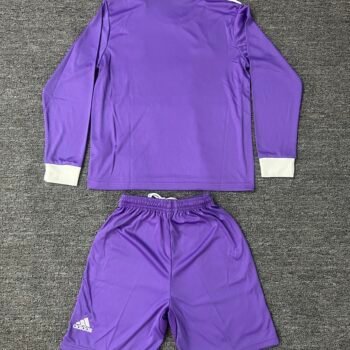 Real Madrid 1617 Away Long Sleeve Retro Jersey - Image 3