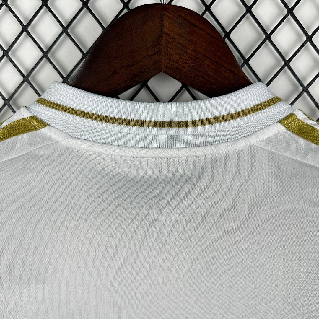 Real Madrid 1112 Home Long Sleeve Retro Jersey - Image 4
