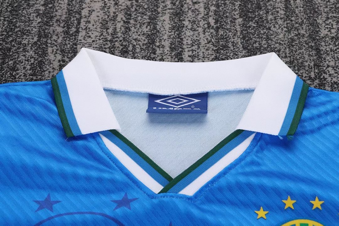 Brazil 1996 Kids Away Kit - Image 4
