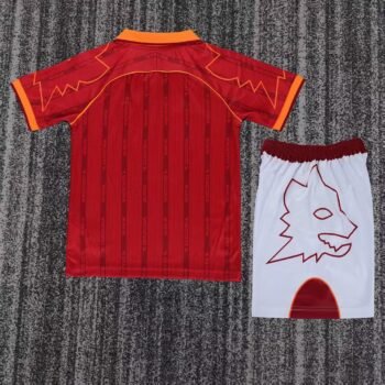 AS Roma 1999/00 Kids Home Kit - Image 3