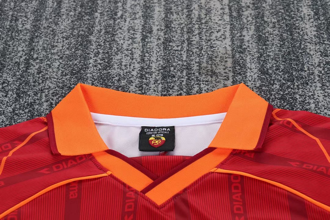 AS Roma 1999/00 Kids Home Kit - Image 4