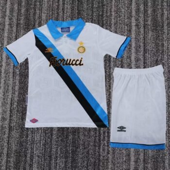 Inter Milan 1994/95 Kids Away Kit - Image 1