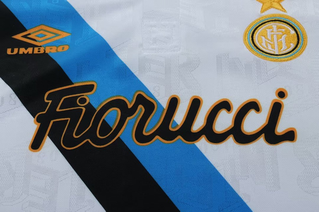 Inter Milan 1994/95 Kids Away Kit - Image 5
