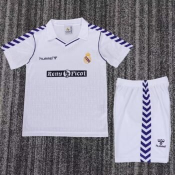 Real Madrid 1988/90 Kids Home Kit - Image 1