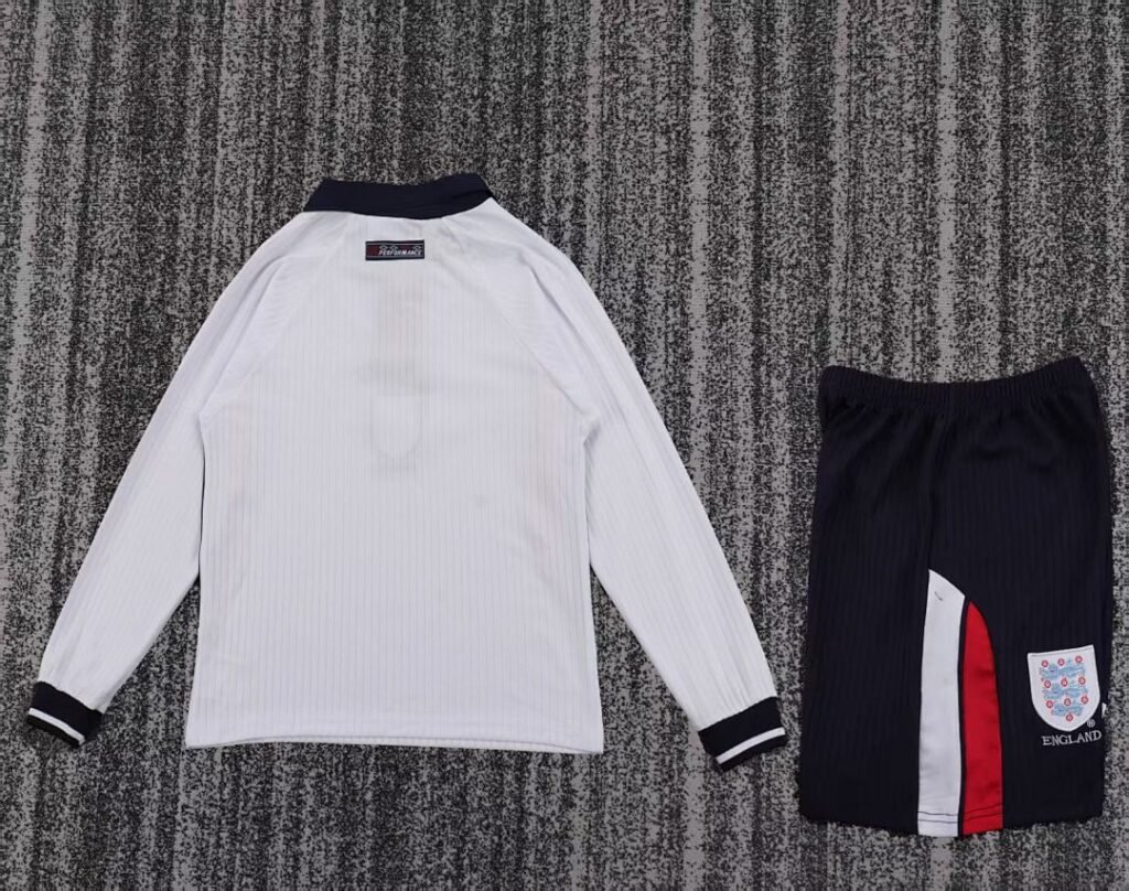England 1998 Kids Home Long Sleeve Kit