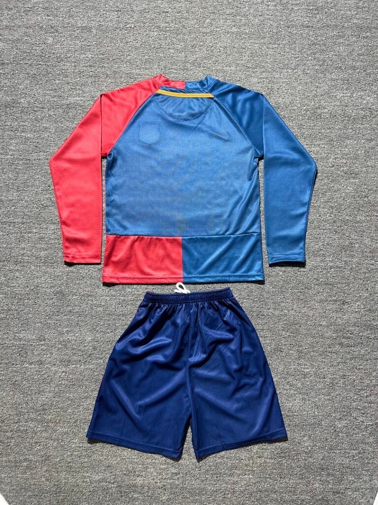 Barcelona 0809 Kids Home Long Sleeve Kit