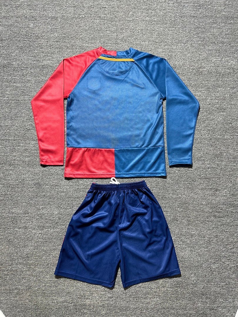Barcelona 0809 Kids Home Long Sleeve Kit - Image 2