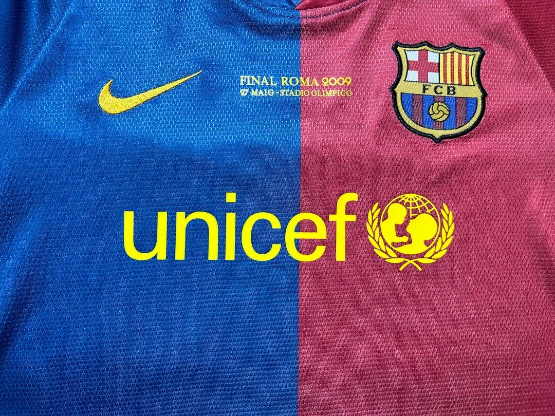 Barcelona 0809 Kids Home Long Sleeve Kit - Image 4