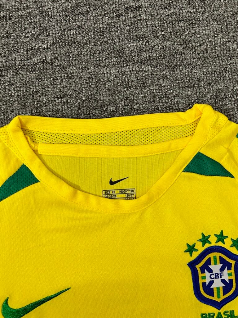 Brazil 2002 Kids Home Long Sleeve Kit