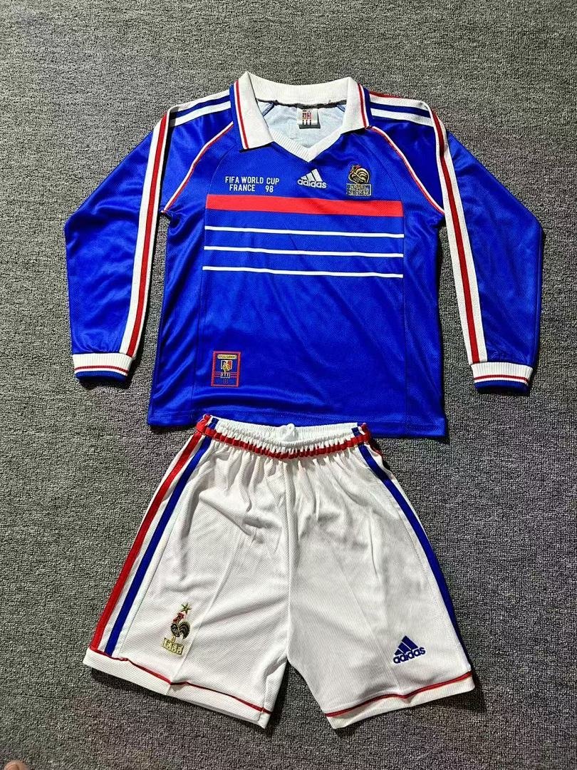 France 1998 Kids Home Long Sleeve Kit - Image 1