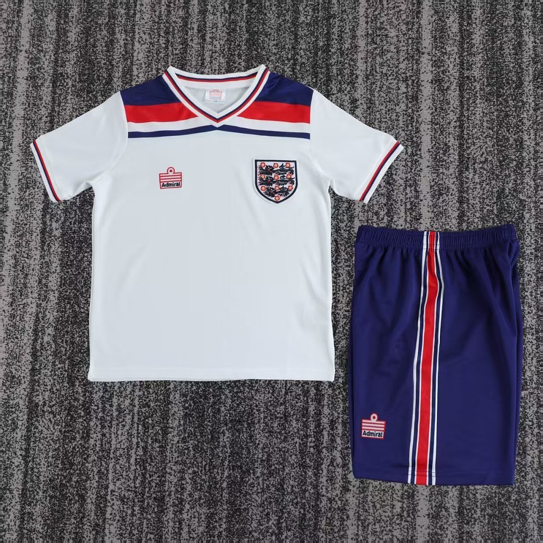 England 1982 Kids Home Kit - Image 1
